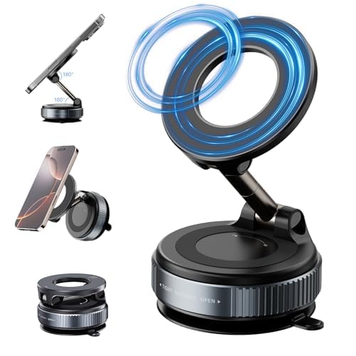 NordicGrip Snap™ – Magnetyczny uchwyt na telefon do samochodu, domu i podróży